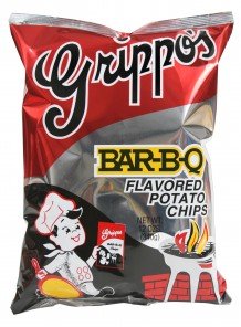 Grippos BBQ Potato Chips 12oz Bags 9ct