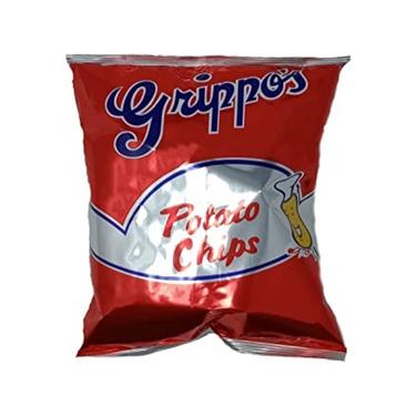 Grippos Plain Potato Chips 2.75oz Bags 24ct