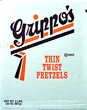 Grippos Pretzel Thin Twist 2lb Box