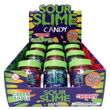Gummy Candy Sour Slime 9ct Box