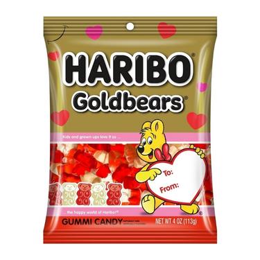 Haribo Valentine Goldbears 4oz Bag