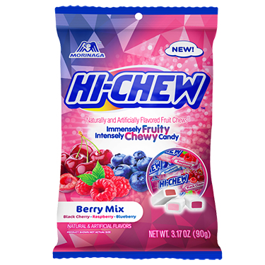 Hi Chew Berry Mix Fruit Chews 3oz Bag