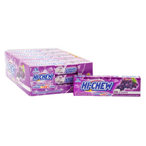 Hi Chew Grape Fruit Chews 15ct Box