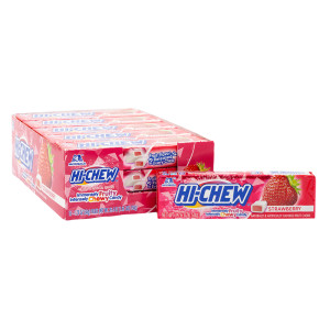 Hi Chew Strawberry Fruit Chews 15ct Box