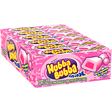 Hubba Bubba Bubble Tape Bubble Gum Assortment - 12 Ct Bulk Box