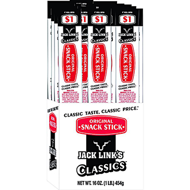 Jack Links Classic Original Snack Stick 20ct Box
