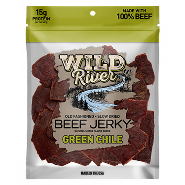 Jack Links Jerky Wild River Green Chile 3.5oz Bag