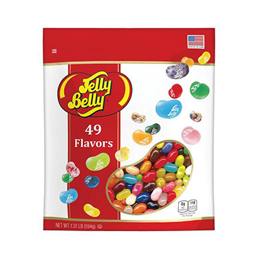 Jelly Belly Assorted 1.31 lb Pouch Bag