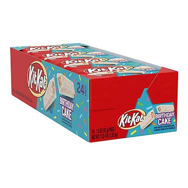 Kit Kat Birthday Cake King Size 24ct Box