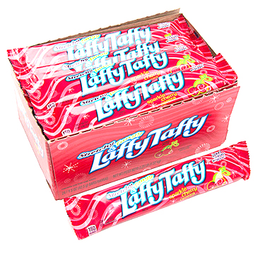 Laffy Taffy Bar Sparkle Cherry 24ct Box