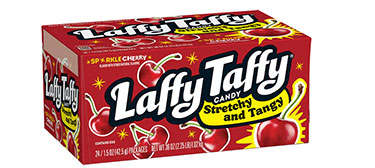 Laffy Taffy Bar Sparkle Cherry 24ct Box