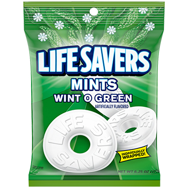 Life Savers Mints Wint O Green 6.25oz Bag