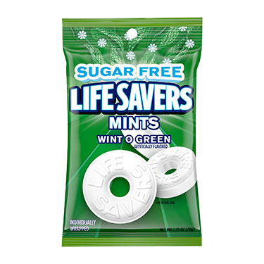 Life Savers Sugar Free Wint O Mint 2.75oz Bag
