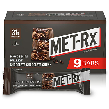 MET Rx Protein Plus Chocolate Chocolate Chunk 9ct Box