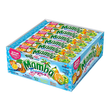 Mamba Fruit Chews Tropics 24ct Box