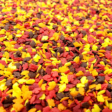 Mini Fall Leaves Sprinkles 1oz