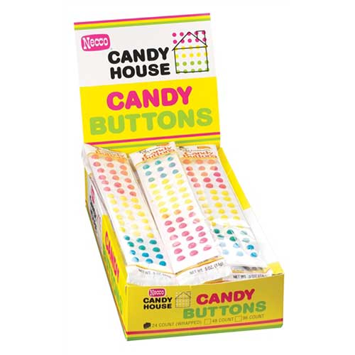 Necco Candy Buttons 1lb