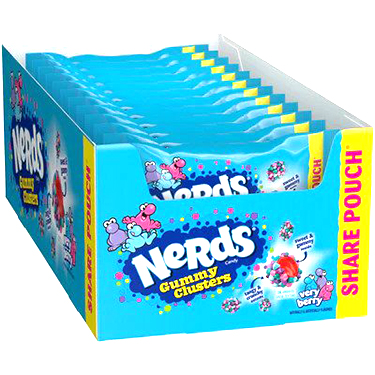 Nerds Gummy Clusters Very Berry King 12ct