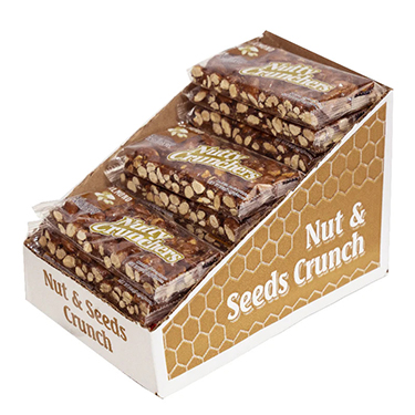Nutty Crunchers Almond 3oz Bars 24ct Box