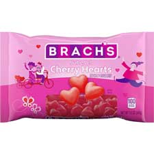 Brachs Valentines Jelly Cherry Hearts 12oz Bag