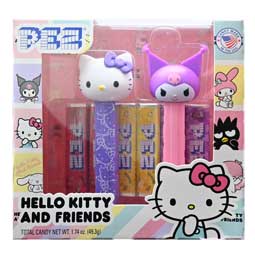 PEZ Dispenser Hello Kitty and Kuromi Twin Pack