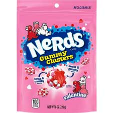 Nerds Valentine Gummy Clusters 8oz Bag
