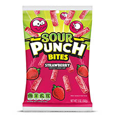 Sour Punch Strawberry Bites 5oz Bag