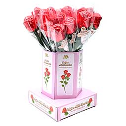 Albert's Valentine's Day Milk Chocolate Red Rose Bouquet 20ct