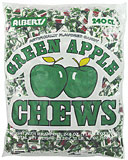 Alberts Chews Green Apple 240ct Bag
