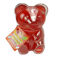 Alberts Giant Gummy Bear Cherry 12oz