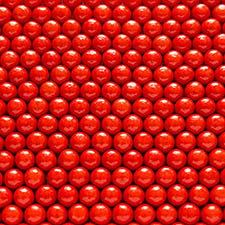 Alberts Color Splash Mini Red Gumballs 1lb