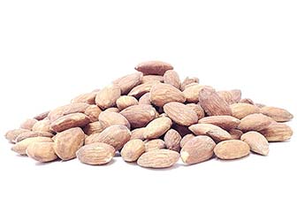 Almonds Roasted Salted 1 Lb