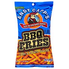 Andy Capps BBQ Fries 3oz Bags 12ct Box