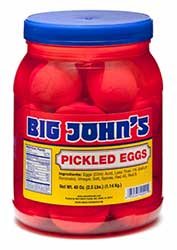 Big Johns Pickled Eggs Half Gallon