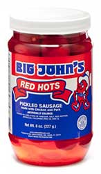 Big Johns Red Hots Pint