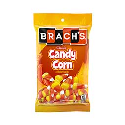 Brachs Halloween Candy Corn 4.2 oz Peg Bag