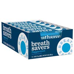 Breath Savers Peppermint 12ct