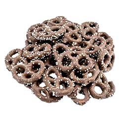 Hot Chocolatey Covered Pretzels 1 Lb