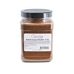 Candy Retailer Cocoa Powder Dutch 1 Lb Jar