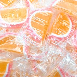 Cavalier Candies Wrapped Peach Jelly Slices 1 Lb