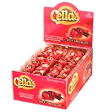 Cellas Milk Chocolate Covered Cherries 72ct Box