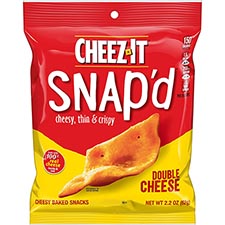 Cheez It Snapd Double Cheese 2.2oz Bags 6 Pack