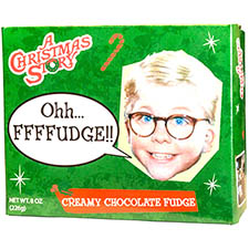 A Christmas Story Creamy Chocolate Fudge 8oz Box