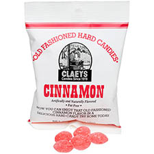 Claeys Old Fashioned Hard Candy Cinnamon 6oz Bag