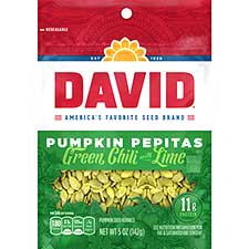 David Pepitos Green Chili Lime 5oz Bag