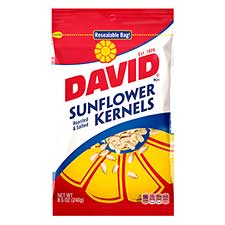 David Sunflower Kernels 8.5oz Bag