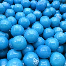 Dubble Bubble 1 Inch Blueberry Smoothie Gumballs 1lb