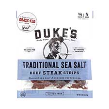 Dukes Sea Salt Steak Strip 3oz Bag