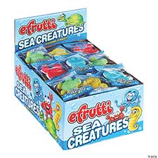 eFrutti Gummi Sea Creatures 80ct Box