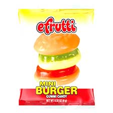 eFrutti Gummi Mini Burger 1lb Bag